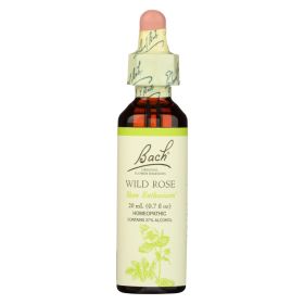 Bach Flower Remedies Essence Wild Rose - 0.7 Fl Oz