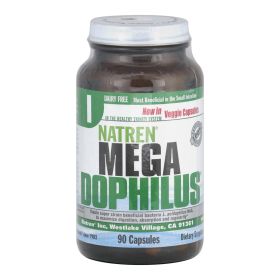 Natren Mega Dophilus Dairy Free - 90 Vegetarian Capsules