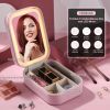 BS-MALL Makeup Brush Set 18 Pcs Premium Synthetic Foundation Powder Concealers Eye shadows Blush Makeup Brushes with black case
with Case Set Portable