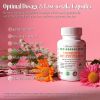 Womens Multivitamin Mineral Complex with Plant Based Extracts Hair Skin and Nails Vitamins Foundational Multivitamin for Women 30 Day Supply