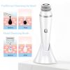 USB Rechargeable 4-in-1 Facial Cleansing Brush with 3 Speeds for Exfoliation and Massage - Deeply Cleanses and Refines Skin for a Smooth