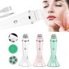 USB Rechargeable 4-in-1 Facial Cleansing Brush with 3 Speeds for Exfoliation and Massage - Deeply Cleanses and Refines Skin for a Smooth